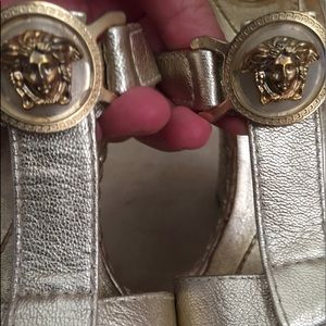 Authentic Versace wedges